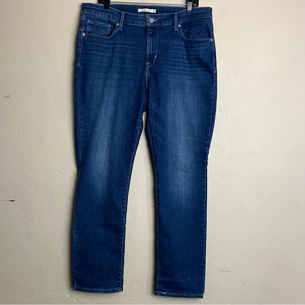 Levi's Women’s Classic Mid Rise Skinny Five Pocket Skinny Jeans size‎ 18 W34/L30